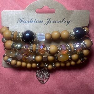 Fashion Jewelry Beaded Bracelet Set